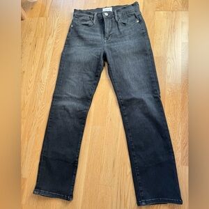 FRAME Le High Straight